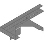 Hammond Manufacturing-CWHD2 Cable Accessories Cable Accessories Bracket Hanger Ceiling Type for Type 1 Lay-In Wireway