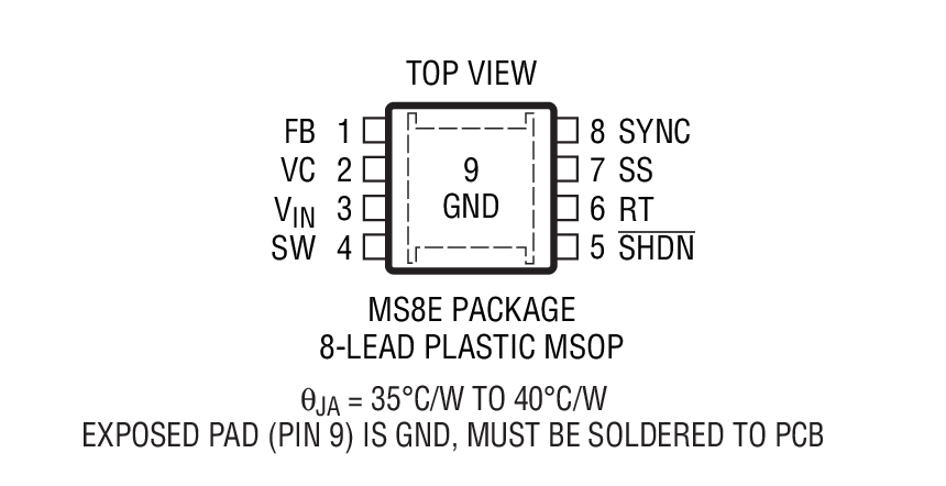 LT3580 product image