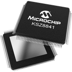 Microchip Technology-KSZ8841-16MVLI Ethernet Controllers Ethernet CTLR Single Chip 10Mbps/100Mbps 3.3V 128-Pin LQFP Tray