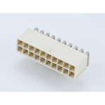 Molex-0874272002 Connector Headers and PCB Receptacles Conn Wire to Board HDR 20Power POS 4.2mm Solder RA Side Entry Thru-Hole Mini-Fit Jr Tray