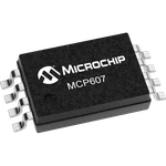 Microchip Technology-MCP607T-I/ST Operational Amplifiers - Op Amps Op Amp Dual Micropower Amplifier R-R O/P 6V Automotive AEC-Q100 8-Pin TSSOP T/R