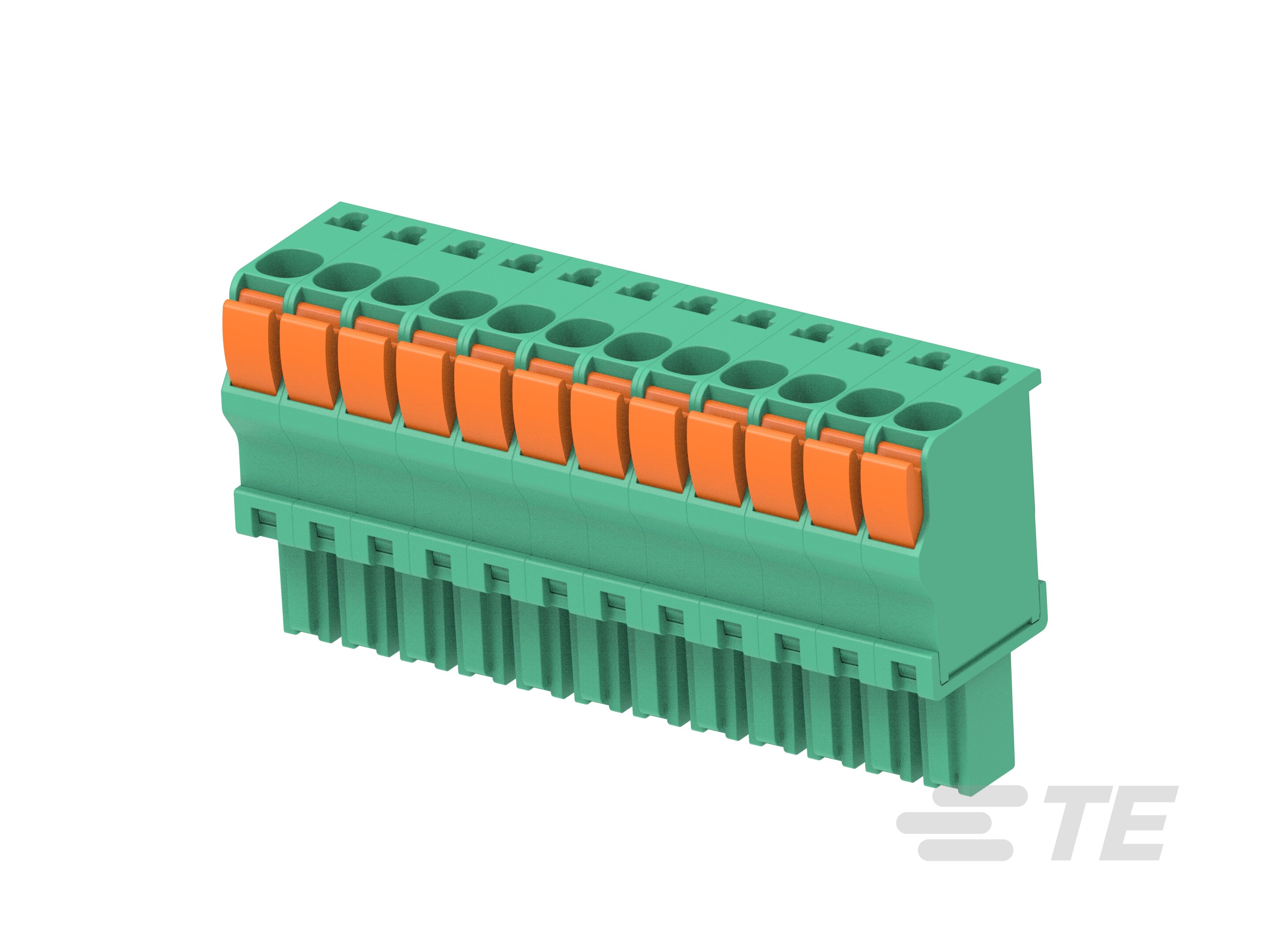 STR PLUG SPRING TYPE RH 12P, 3.50mm-1-1986692-2