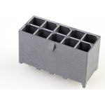 Molex-1720650210 Connector Power Conn Power M 10 POS 5.7mm Solder ST Thru-Hole 10 Terminal 1 Port Mega-Fit® Tray