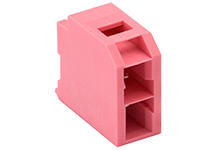 1510482205 - CP-6.5 Header, 6.50mm Pitch, Dual Row, Vertical, Polarized, Positive Lock, Tube Packaging, Glow-Wire Capable, 2 Circuits, Pink