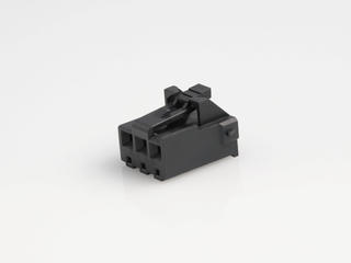 2074580003 - KK Plus 396 Receptacle Housing, 3.96mm Pitch, Single Row, 3 Circuits, UL  94V-0, Black