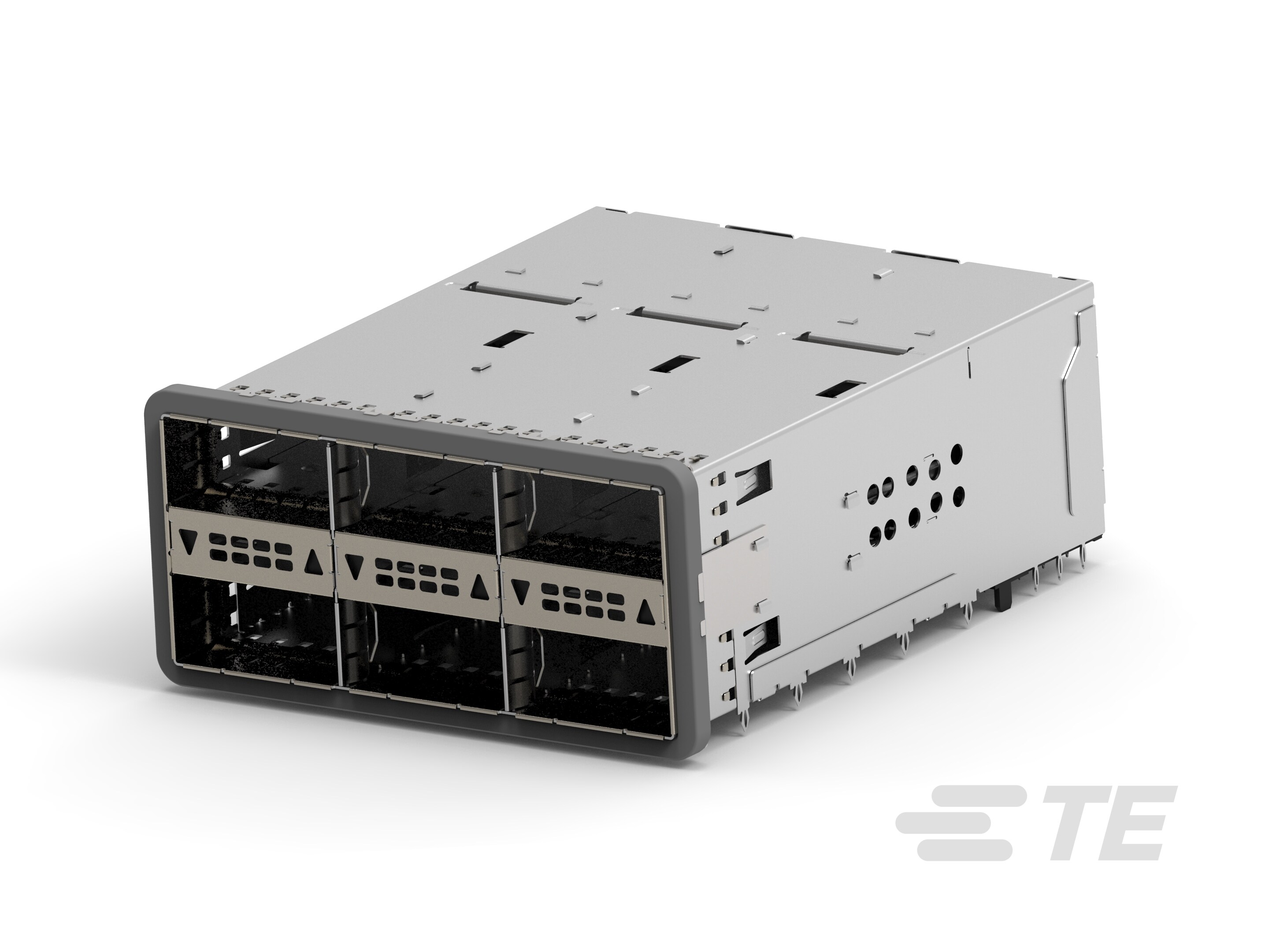 zQSFP+ STACKED RECEPTACLE ASSEMBLY 2X3-2227226-3 zQSFP+ STACKED RECEPTACLE ASSEMBLY 2X3-2227226-3
