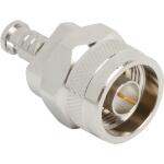 Amphenol RF-AD-NPHDBNCP-1 Connector RF Conn Type N-BNC Adapter 0Hz to 12GHz 75Ohm ST PL/PL Gold Single