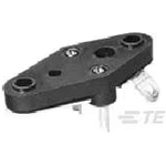 TE Connectivity-8080-1G16-LF Connector Socket Conn Transistor Socket SKT 3 POS Solder ST Panel Mount