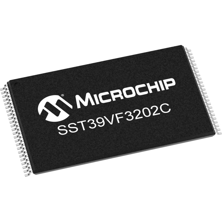 Microchip Technology-SST39VF3202C-70-4I-EKE Flash NOR Flash Parallel 3.3V 32M-bit 2M x 16 70ns 48-Pin TSOP Tray
