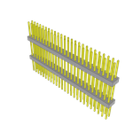 Samtec-TW-25-12-L-D-511-300 Connector Headers and PCB Receptacles Conn Board Stacker HDR 50 POS 2mm Solder ST Top Entry Thru-Hole Bulk