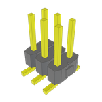 Samtec-TSM-103-01-S-DV-A Connector Headers and PCB Receptacles Conn Unshrouded Header HDR 6 POS 2.54mm Solder ST Top Entry SMD Tube Samtec-TSM-103-01-S-DV-A Connector Headers and PCB Receptacles Conn Unshrouded Header HDR 6 POS 2.54mm Solder ST Top Entry SMD Tube