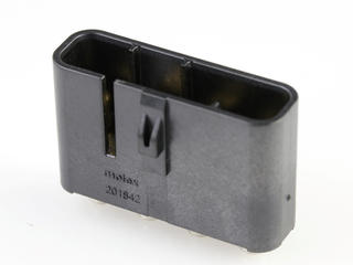 2018421040 - MultiCat High-Power Vertical Header, 4 Circuits, Key A, Black