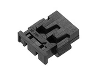 2026542021 - Pico-EZmate Slim Receptacle Housing, Friction Lock, 2 Circuits, Black