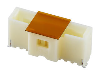 2035561007 - 1.00mm Pitch, Pico-Clasp PCB Header, Single Row, Vertical, Surface Mount, 0.38µm Gold Plated, Inner Positive Lock, 10 Circuits, Natural