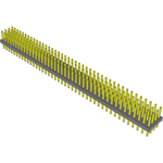 Samtec-MTMM-142-05-G-Q-190 Connector Headers and PCB Receptacles Conn Unshrouded Header HDR 168 POS 2mm Solder ST Top Entry Thru-Hole Bulk