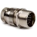 ITT Cannon-CA01COM-F20-29P-44 Connector Circular Conn Circular PIN 17 POS Solder Cup ST Cable Mount 17 Terminal 1 Port