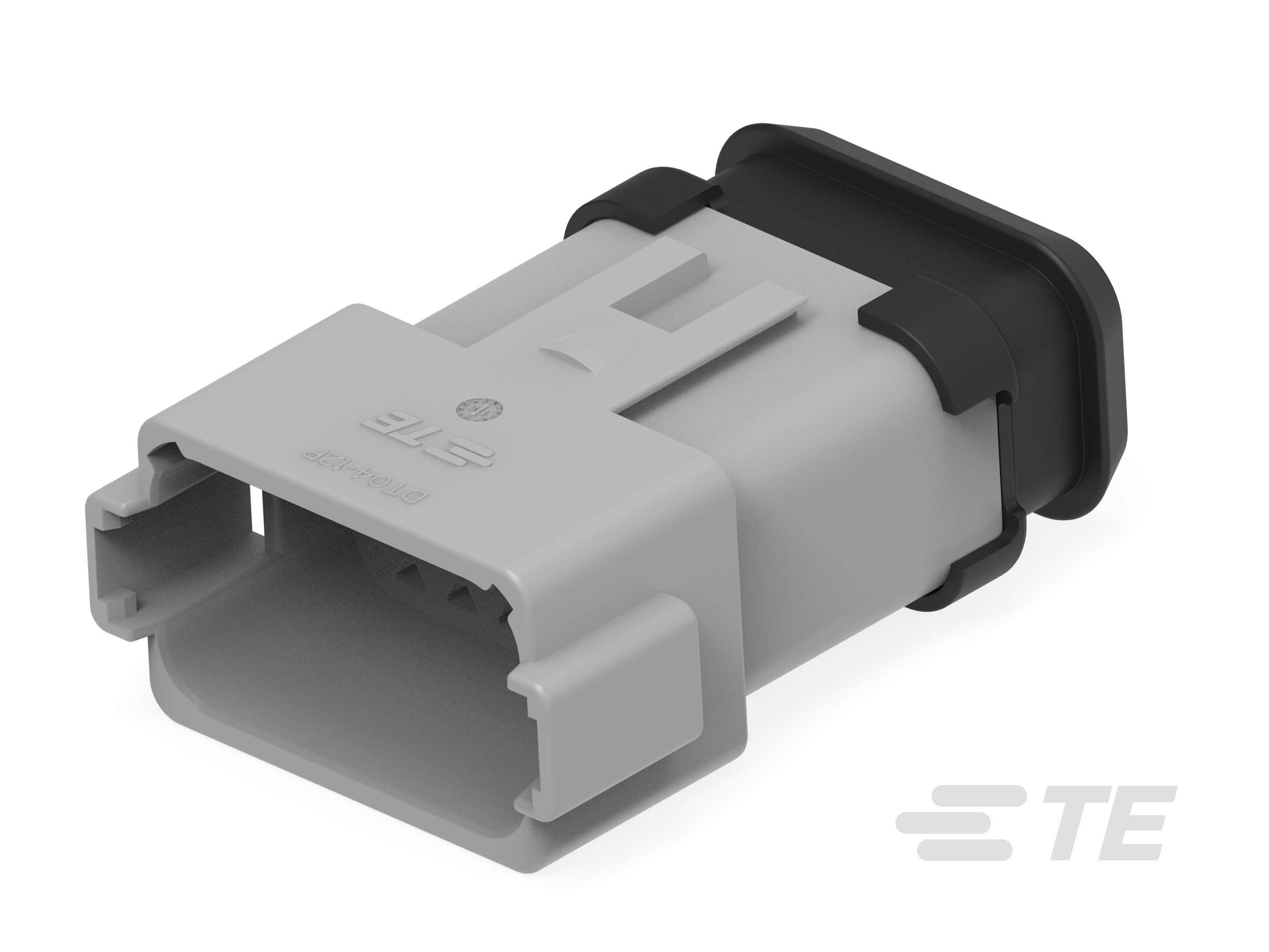 REC, 12P, GRY, E, XCAP, A-DT04-12PA-CE04