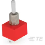 TE Connectivity-A203SDZQ04 Switch Toggle Switch Toggle ON OFF ON DPDT Long Bat Lever Wire Lug 5A 250VAC 28VDC Panel Mount with Threads Bulk