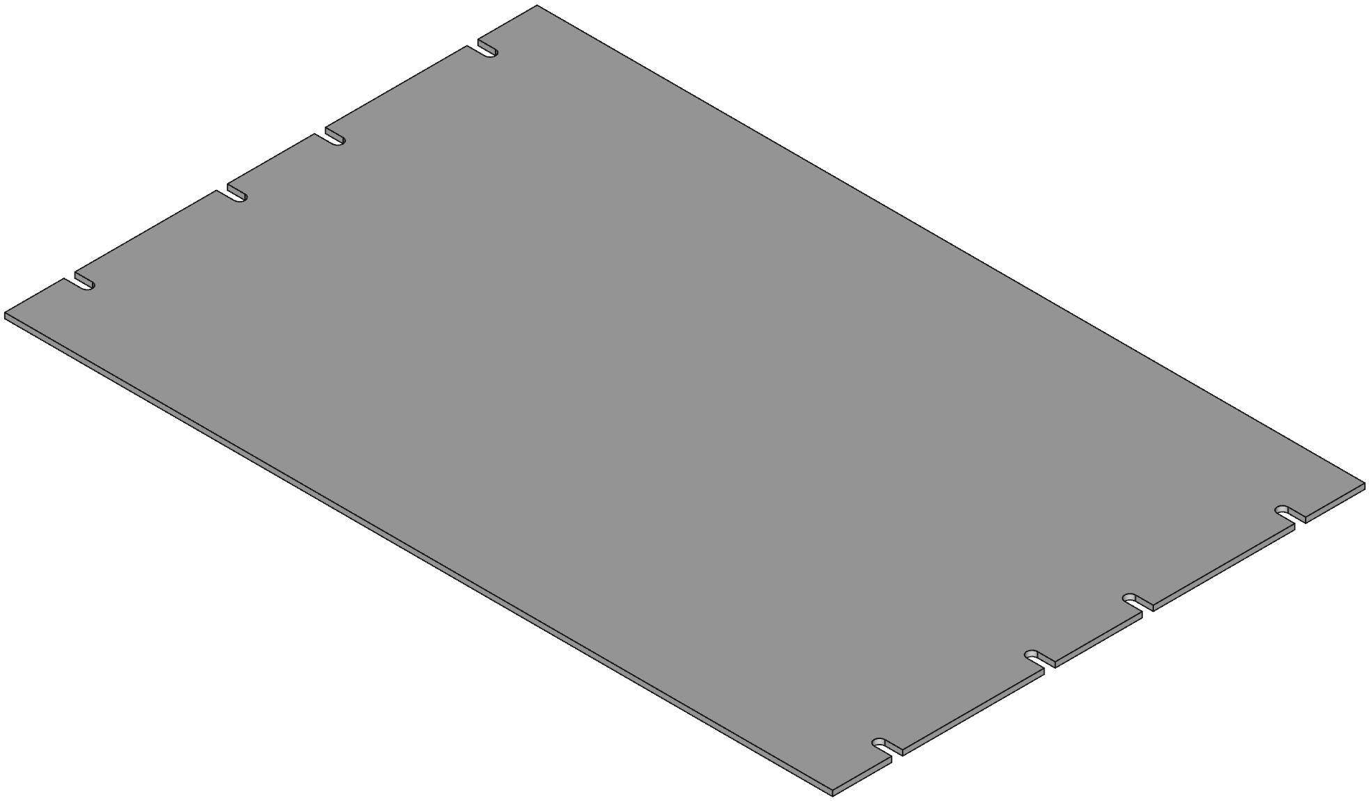 Hammond Manufacturing-PBPA19012GY2 null Aluminum Rack Panel, Dark Gray