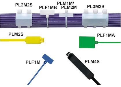 Panduit-PL2M2S-D4Y Cable Ties Cable Ties, Marker and Flag Nylon 6/6 Yellow 45mm 222N Bulk