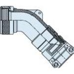 Glenair-M85049/23-4N Backshells EMI/RFI Non-Environmental Backshell 45° 10 Shell Size Electroless Nickel Aluminum