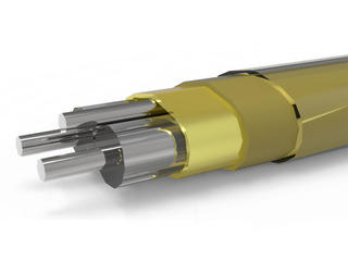 1000680079 - Temp-Flex TwinMax High-Temperature, Low-Loss Twinax Cable, FEP Insulation, 100 Ohms, 34 AWG, 34 AWG Drain, Longitudinal Foil Design (Higher Bandwidth)