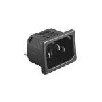 Bulgin Limited-PX0575/20/63 Connector Power Conn Inlet M 3 POS Solder Lug ST Panel Mount 3 Terminal 1 Port Bulk