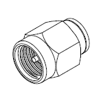 Molex-0733860861 Connector RF Conn MCRF-SMA Adapter 0Hz to 6GHz 50Ohm ST RCP/PL Gold Bag