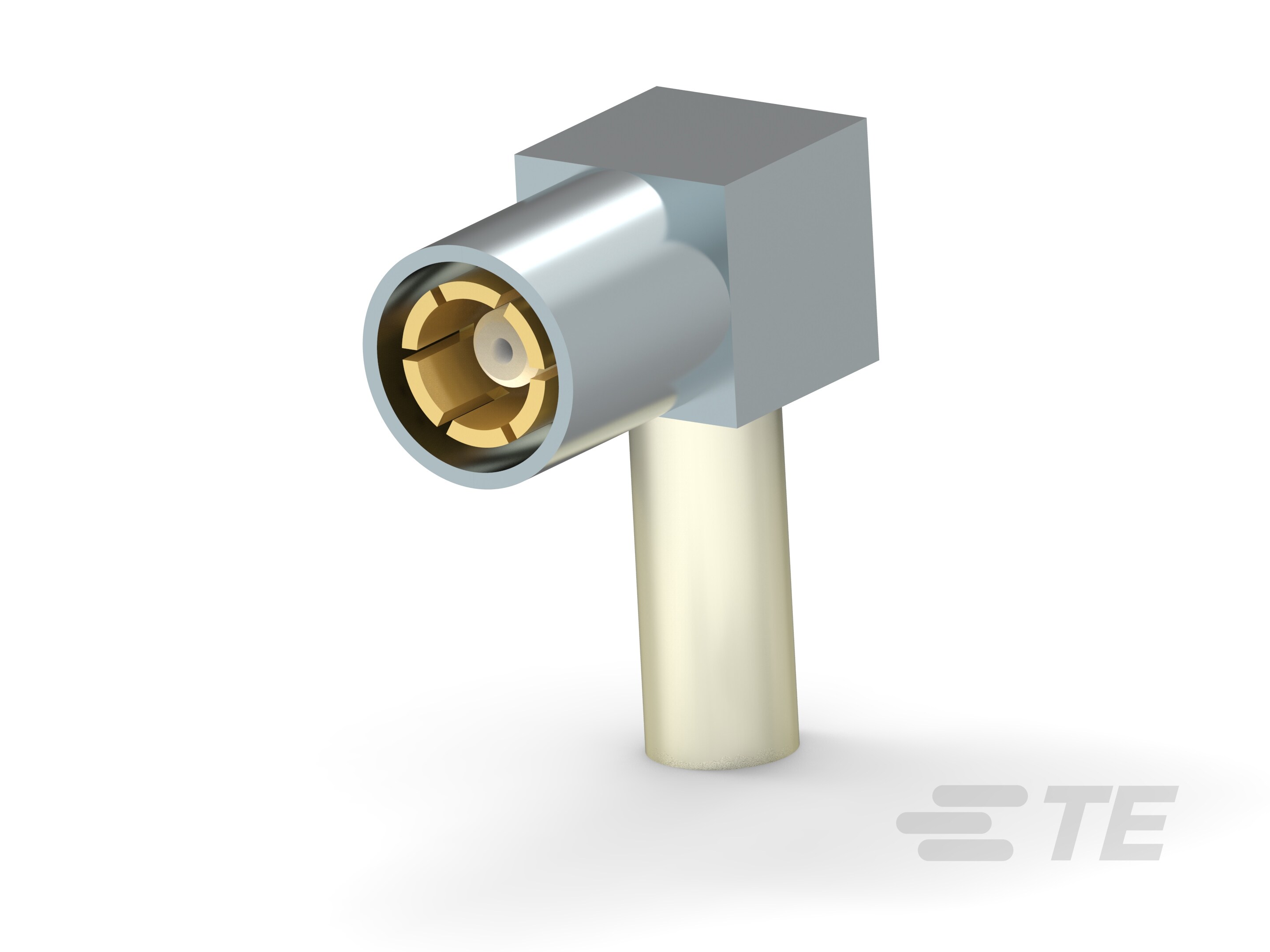 PLUG,CABLE,RTANG,SMB, PB FREE-5414363-4