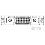 TE Connectivity-6646415-1 Connector Power Conn Power SKT 24 POS Solder ST Thru-Hole Box