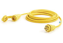 1301430072 - Watertite Cordset Plug and Connector, 4 Pole/5 Wire, NEMA L21-20