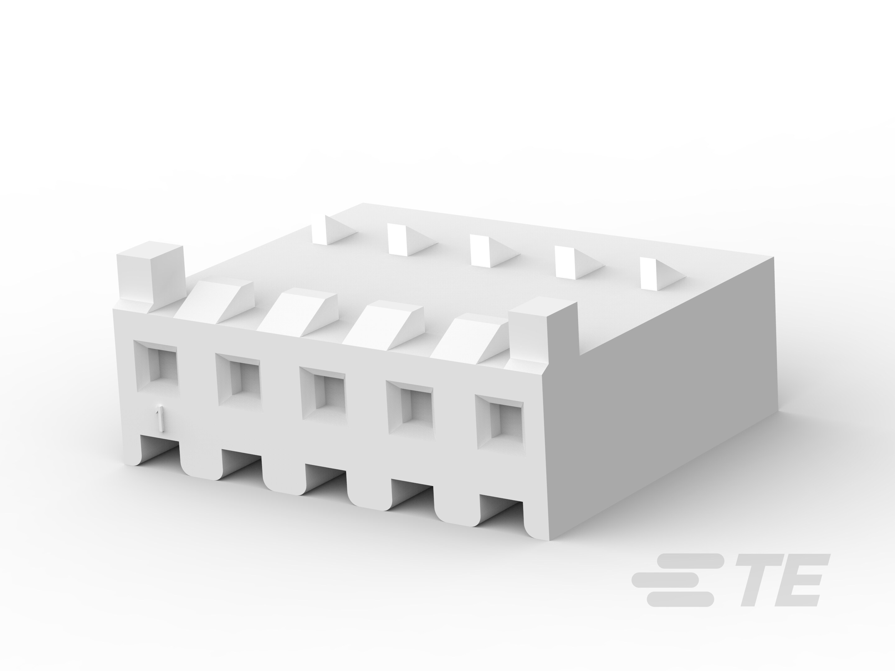 5P SL156 HSG W/LCK RMP, TABS & RTNR-2132189-5 5P SL156 HSG W/LCK RMP, TABS & RTNR-2132189-5