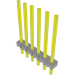 Samtec-MTLW-106-09-S-S-540 Connector Headers and PCB Receptacles Conn Unshrouded Header HDR 6 POS 2.54mm Solder ST Top Entry Thru-Hole Bulk Samtec-MTLW-106-09-S-S-540 Connector Headers and PCB Receptacles Conn Unshrouded Header HDR 6 POS 2.54mm Solder ST Top Entry Thru-Hole Bulk