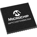 Microchip Technology-DSPIC33EP256MC504-I/MV Microcontrollers - MCUs MCU 16-bit dsPIC RISC 256KB Flash 3.3V 48-Pin UQFN EP Tube