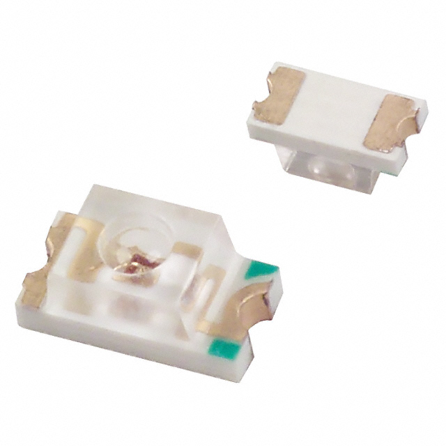 microLED, Clear, Rectangle, 1206 Pkg