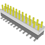 Samtec-HW-12-16-L-D-261-SM-A Connector Headers and PCB Receptacles Conn Board Stacker HDR 24 POS 2.54mm Solder ST Top Entry SMD Tube