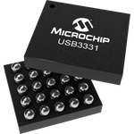 Microchip Technology-USB3331E-GL-TR USB Transceivers USB Transceiver 1TR 25-Pin WLCSP T/R