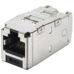 Panduit-CJST6X88TGVLY Connector Telephone and Telecom Conn RJ-45 F 8 POS ST Cable Mount 12 Terminal 1 Port Cat 6a