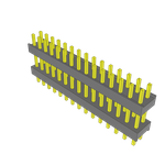 Samtec-ZW-15-15-T-D-393-118 Connector Headers and PCB Receptacles Conn Board Stacker HDR 30 POS 2.54mm Solder ST Top Entry Thru-Hole Bulk Samtec-ZW-15-15-T-D-393-118 Connector Headers and PCB Receptacles Conn Board Stacker HDR 30 POS 2.54mm Solder ST Top Entry Thru-Hole Bulk