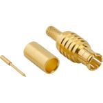 Amphenol RF-252103 Connector RF Conn MCX 0Hz to 6GHz 50Ohm Crimp ST Cable Mount PL Gold Amphenol RF-252103 Connector RF Conn MCX 0Hz to 6GHz 50Ohm Crimp ST Cable Mount PL Gold