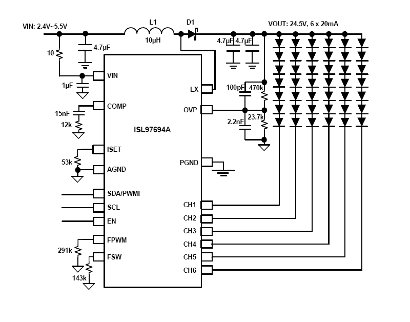 ISL97692 product image