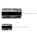 Nichicon-UKA1A222MHD Capacitor Aluminum Electrolytic Cap Aluminum Lytic 2200uF 10V 20% (12.5 X 20mm) Radial 5mm 0.81A 2000h 105°C Bulk Automotive AEC-Q200