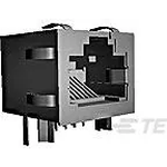 TE Connectivity-2041086-1 Connector Telephone and Telecom MODULAR JACK RJ11 SINGLE DIP 6u Inch
