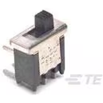 TE Connectivity-1571982-1 Switch Slide Switch Slide ON None ON SPDT Extended Top Slide 20VAC 20VDC 0.4VA PC Pins Thru-Hole Bulk