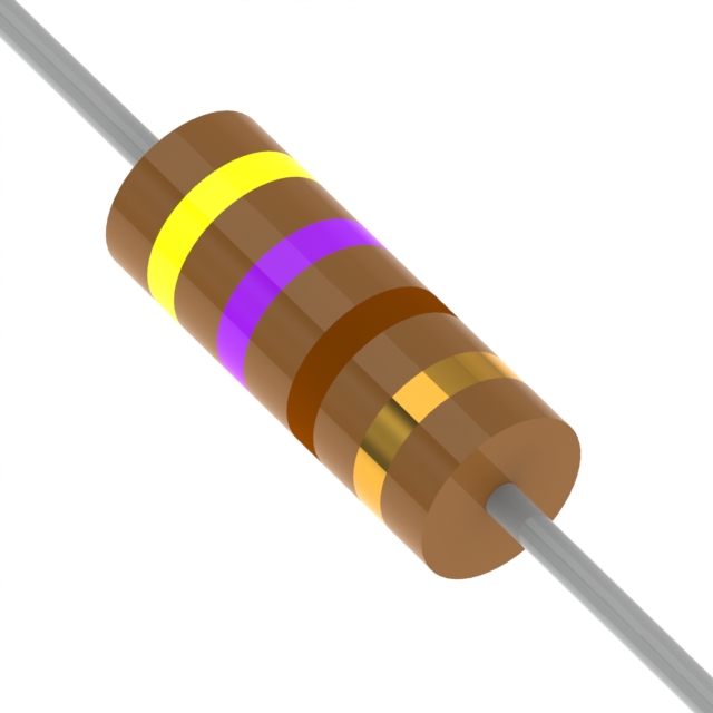 470 Ohm 5% Axial Resistor RC 470 Ohm 5% Axial Resistor RC
