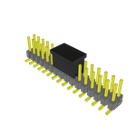 Samtec-TSM-116-01-S-DV-LC-P Connector Headers and PCB Receptacles Conn Unshrouded Header HDR 32 POS 2.54mm Solder ST Top Entry SMD Tube