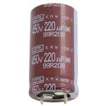 CHEMI-CON-EKMW401VSN331MQ35S Capacitor Aluminum Electrolytic Cap Aluminum Lytic 330uF 400V 20% (25.4 X 35mm) Snap-In 10mm 1.51A 2000h 105°C