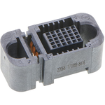 Molex-1710898416 Connector Headers and PCB Receptacles EXTreme Ten60Power Vertical Receptacle with Guides, 1 Split Power Circuit, 30 Signal Circuits, Press Fit Tail