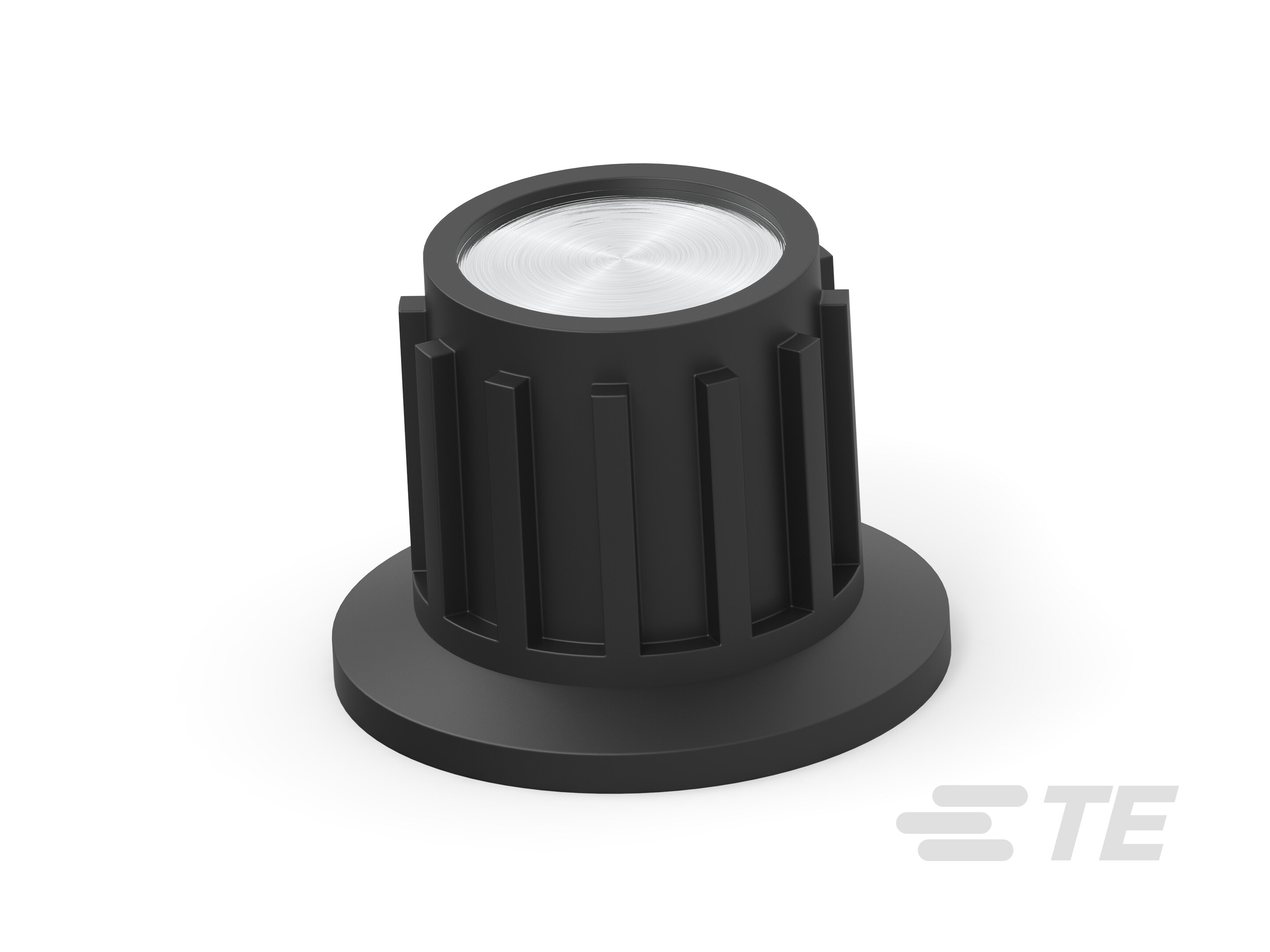 PKA50B1/4=KNOB PLASTIC 1/4