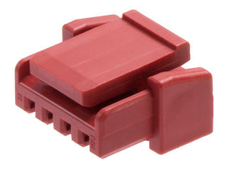 5055650602 - 1.25mm Pitch, Micro-Lock Plus Receptacle Crimp Housing, Single Row, Positive Lock, 6 Circuits, Red